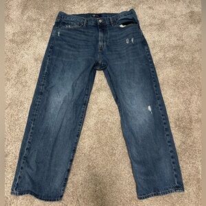 GAP Men's Relaxed Fit Dark Blue Jeans